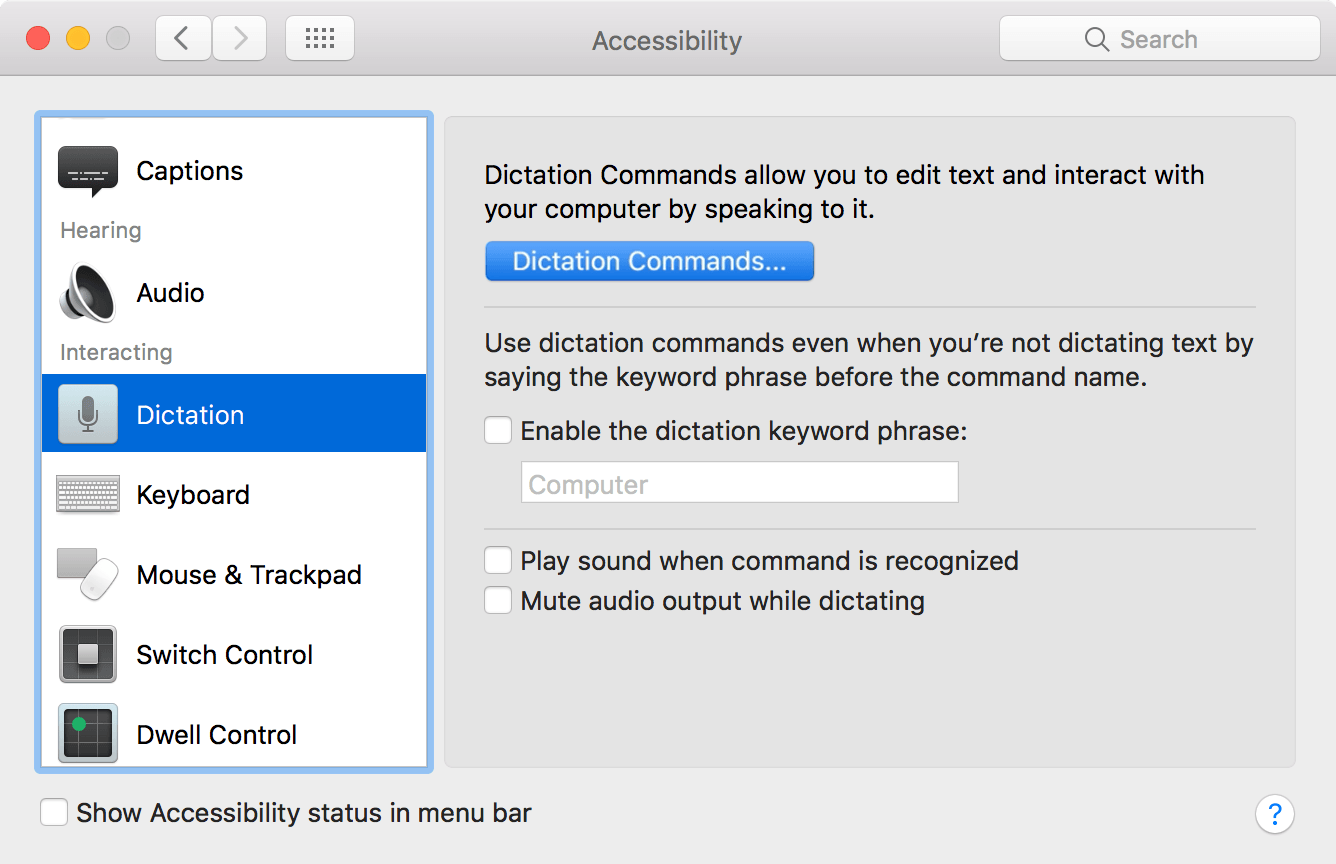 What Does The Control For Mac Do